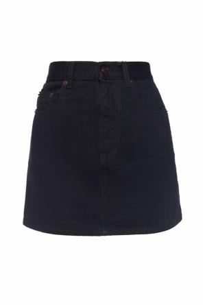 Denim skirt with decorative elements, zdjęcie 1 Denim skirt with decorative elements od Saint Laurent
